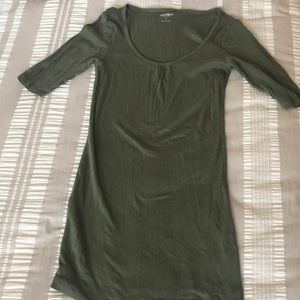 Army green shirt